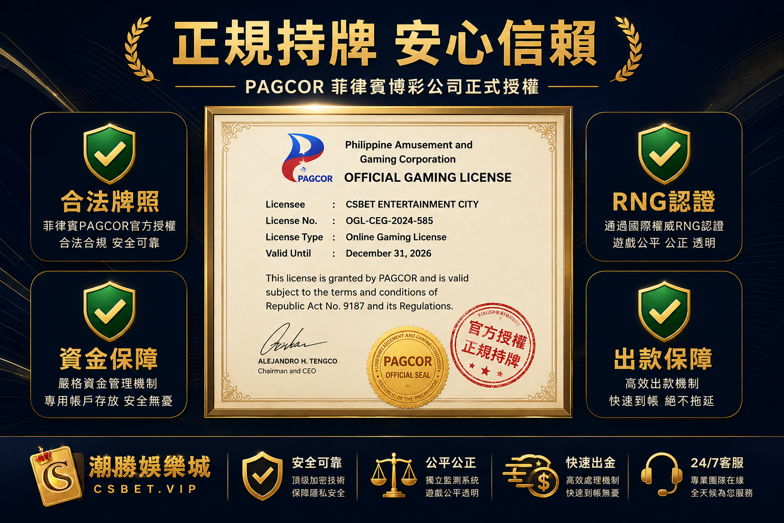 CSBet係呃人嘅嗎2026官方解答PAGCOR合法牌照分析